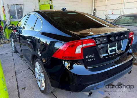2013 Volvo S60 T5 from USA, damaged, VIN YV1612FS9D2208524